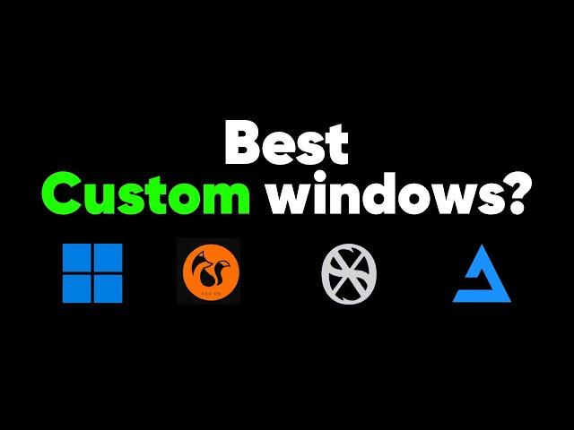 The BEST custom windows on the Internet? Performance comparison