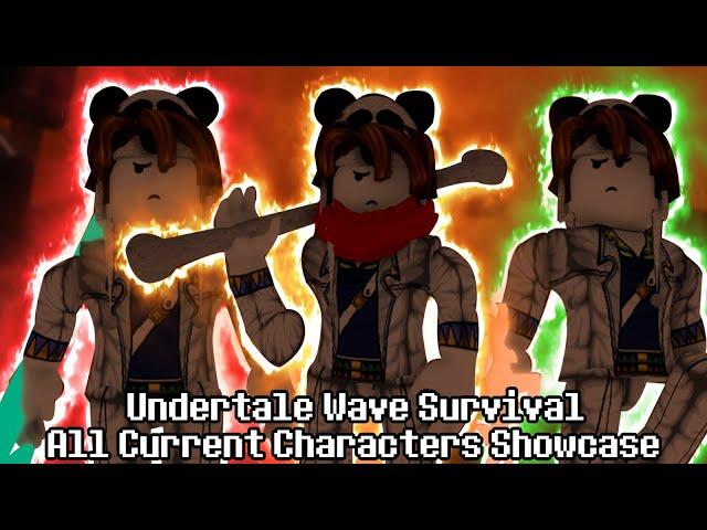 NEW COOL SOUL OPS GAME!!! Undertale Wave Survival All Current Characters Showcase