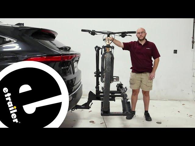 Setting up the Hollywood Racks Destination E Bike Rack for 2 Electric Bikes on a 2022 Toyota Venza