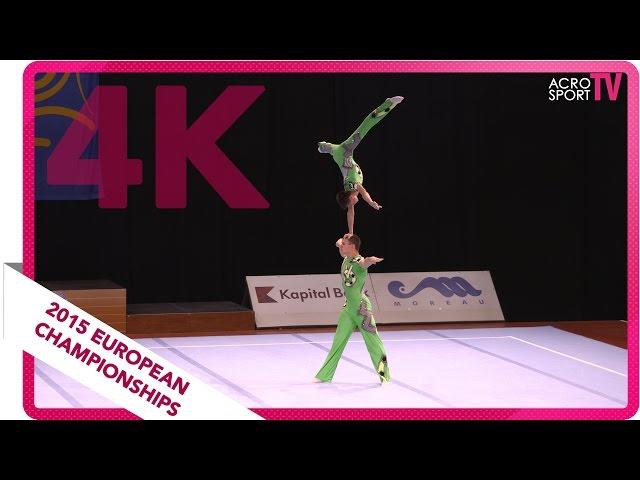 Ibraev, Tarapat - Russia - Men´s pair - Junior balance final - European Championship 2015