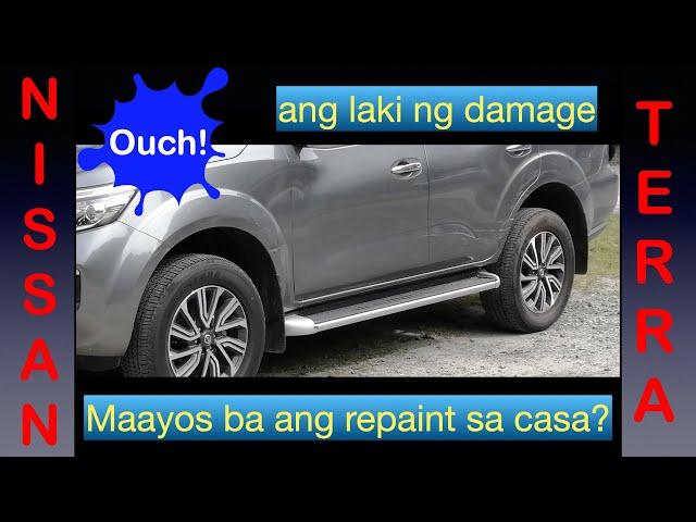 Terra! Car insurance claim at repaint sa Nissan Clark