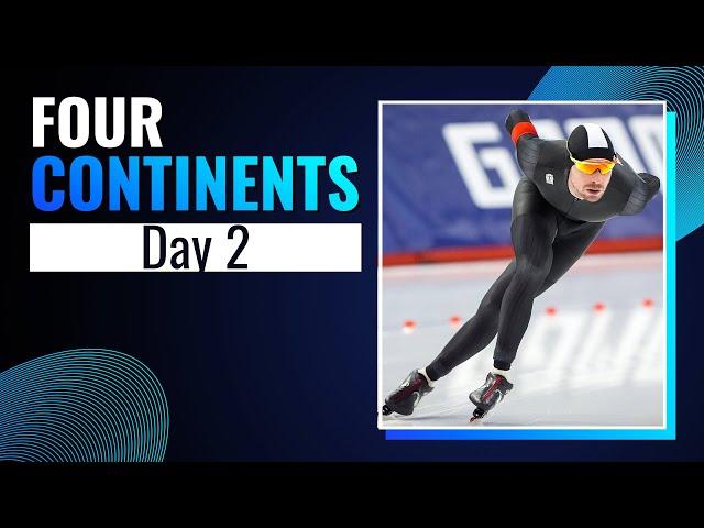 Day 2: Four Continents Championships | Hachinohe 2025 | #SpeedSkating