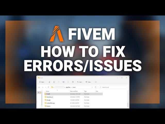 FiveM – How to Fix FiveM Errors/Issues! | Complete 2024 Guide