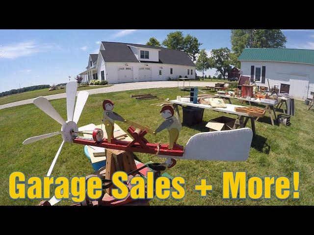 Garage Sale At a Antique Shop, Estate Sale & Tori Gets Sick