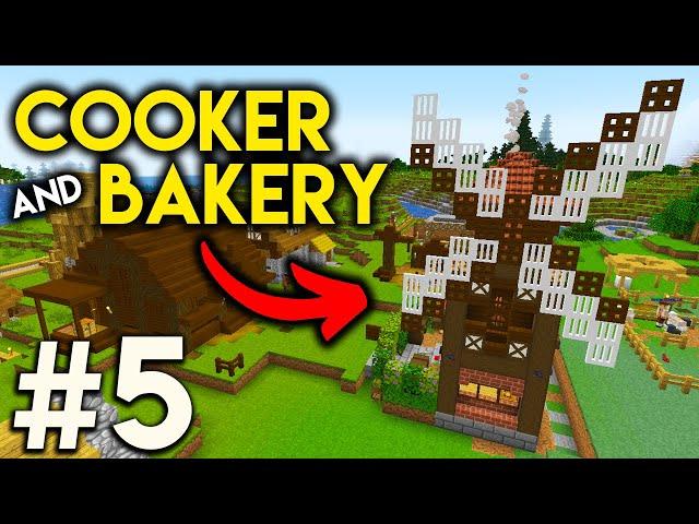 Minecolonies - COOKER + BAKERY! Ep5