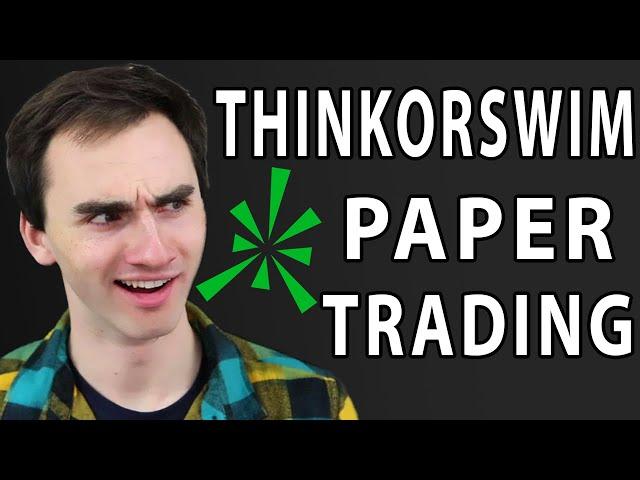 Thinkorswim Paper Trading Stocks Tutorial - Thinkorswim Tutorial