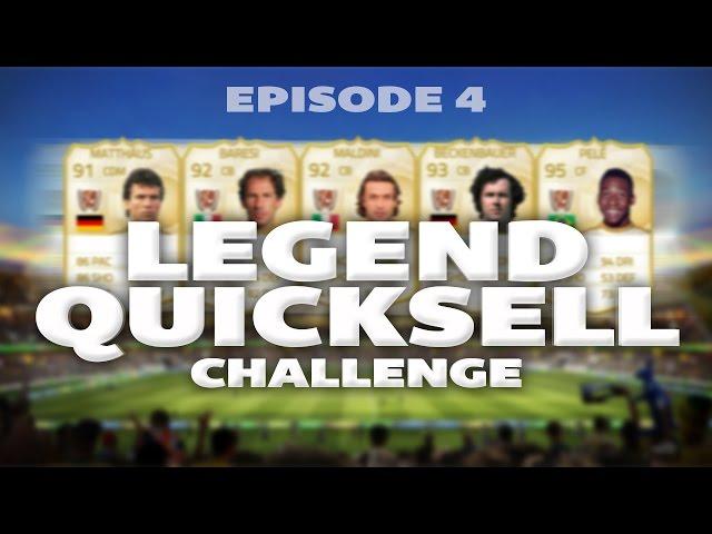 FIFA 15 LEGEND QUICKSELL CHALLENGE #4 КВИКСЕЛ ИЛИ КУБОК