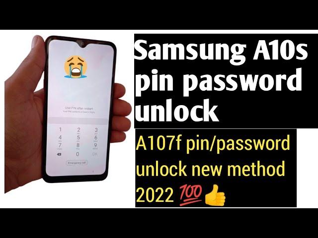 How To Hard Reset Samsung A10s Remove Screen Lock/Pattern/Pin/Finger/Password At Your Home 2022
