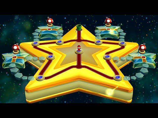 New Super Mario Bros. U Deluxe Walkthrough World 9 - Superstar Road (All Star Coins)