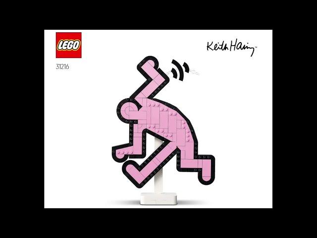 LEGO Instructions | Art | 31216 | Keith Haring - Dancing Figures | Book 4 | Pop Art