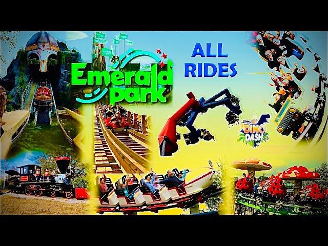 Emerald Park  | Tayto Park all Rides |  Emerald Park  Ireland 4k 60fps