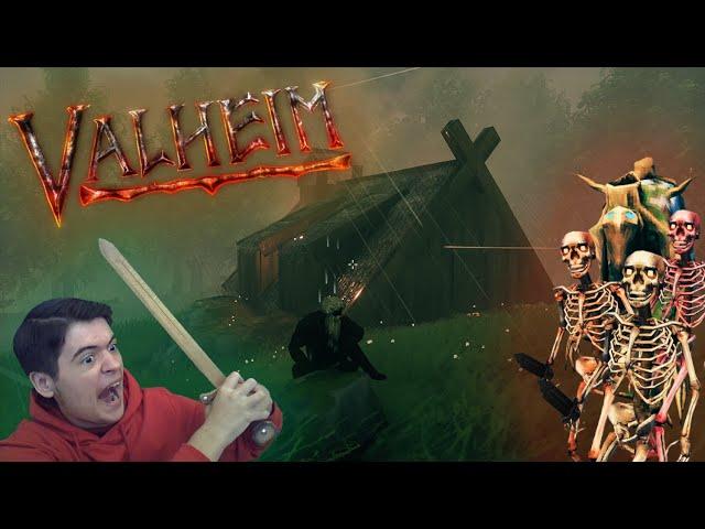 Valheim#2 - Скелети й підземелля!