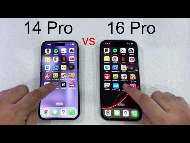 iPhone 16 Pro vs 14 Pro - Speed Test