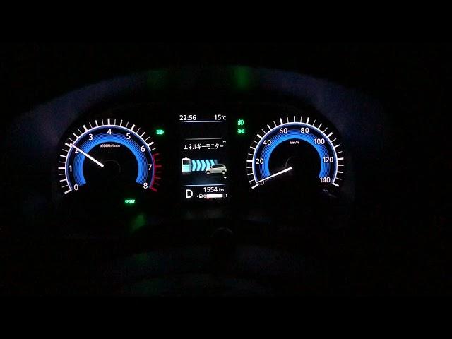 Mitsubishi ek X b38w acceleration 0-130km/h