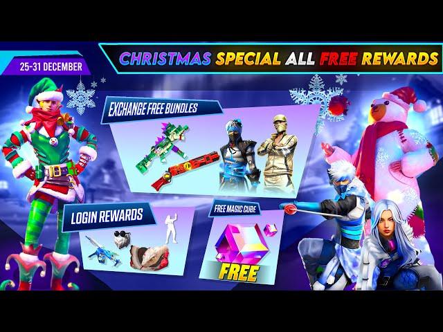 Christmast Event Free Rewards | Free Fire New Event | Ff New Event Today | Upcoming new event ff