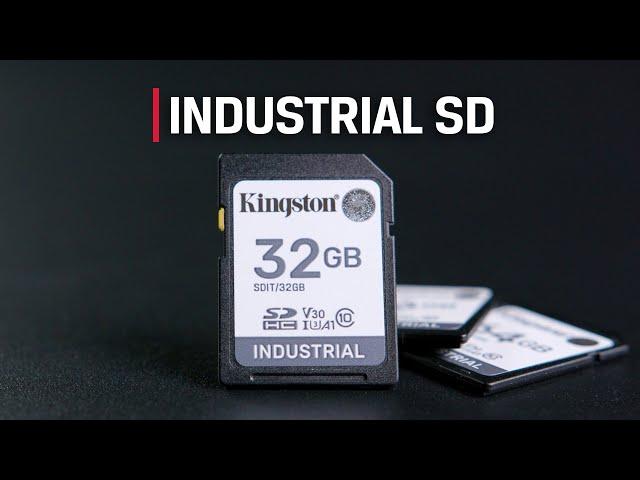 Industrial SD Card with Built-In Feature Set – Kingston Technology