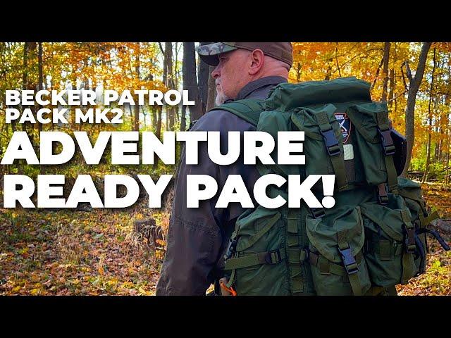 3 Day Patrol Pack for Bushcraft & Survival - Becker Patrol Pack