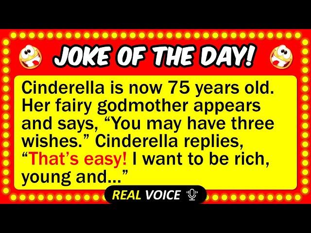  BEST JOKE OF THE DAY! - Cinderella was now 75 years old... | Funny Jokes