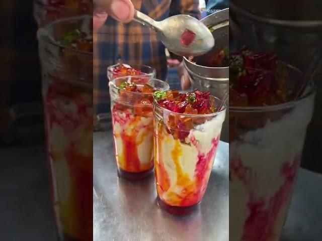 Falooda In Making|Manpasand Icecream Recipe|Jelly Rabri Sweet Dish|Best Dish Ever| #shorts