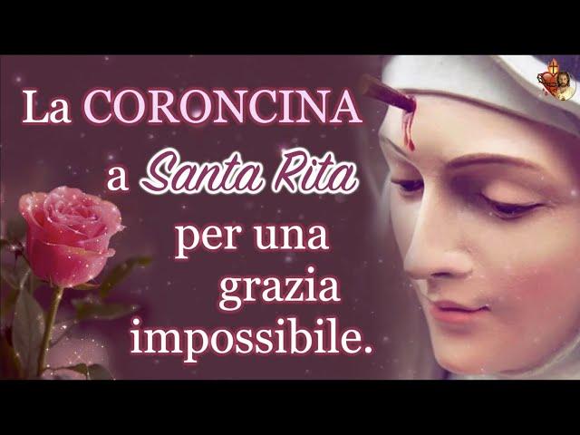 La Coroncina a Santa Rita per una grazia impossibile.