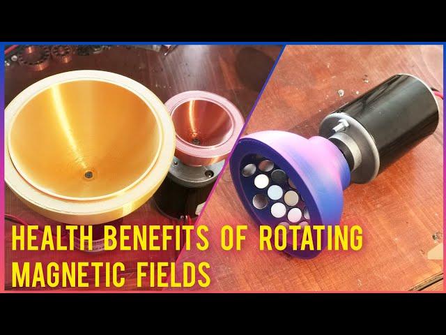 Health benefits of a rotating bowl shaped (LaPoint) magnet array - low budget Primercube