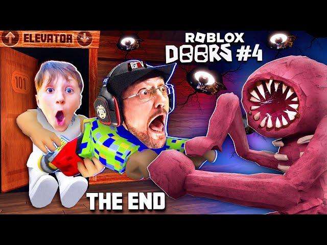 The Loser has WON! Roblox Doors  The End (FGTeeV vs. The Figure - 4th & Final Escape Journey)