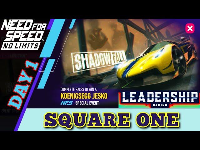 Need For Speed NoLimits | Koenigsegg Jesko | Day 1 - Square One | Leadership Gaming