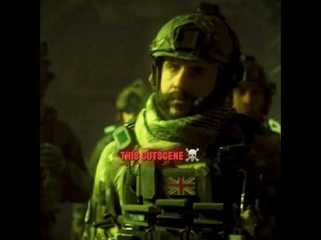 Best cutscene in my opinion || #shorts #cod #mwiii #ghost #soap #141