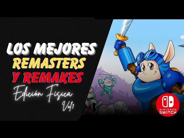 +125 Remakes y Remasters en Edición Física para Nintendo Switch  Revive la Magia - VOL.1