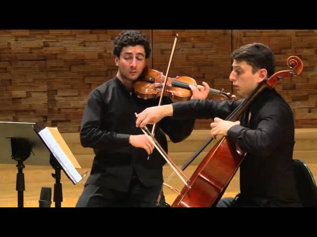 Sergey Khachatryan, Narek Hakhnazaryan & Lusine Khachatryan play Komitas - The Sky Is Cloudy