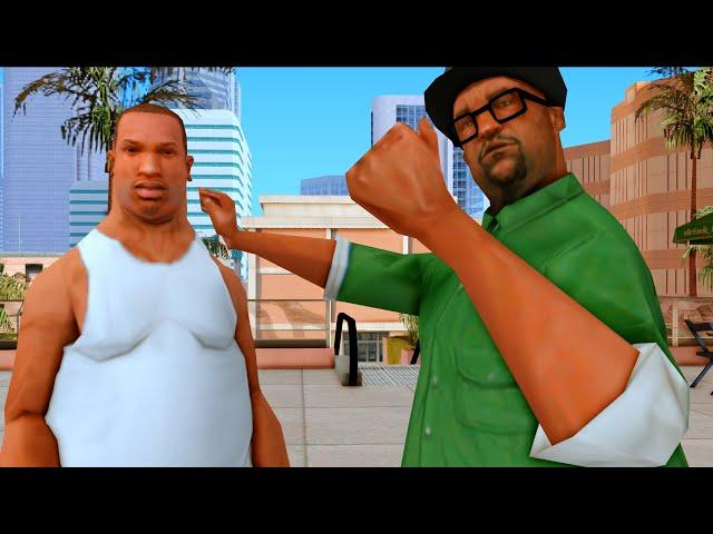 3 РАЗА БИГ СМОУК НАМЕКАЛ О ПРЕДАТЕЛЬСТВЕ В GTA SA #shorts
