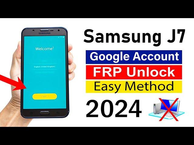 Samsung J7 (SM J700) : Gmail Account/ FRP Bypass - NEW METHOD (without pc)