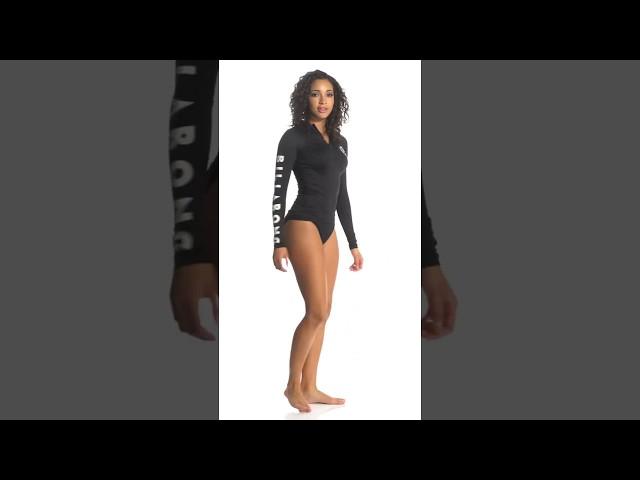 Billabong Women's Sol Searcher Long Sleeve Rashguard | SwimOutlet.com