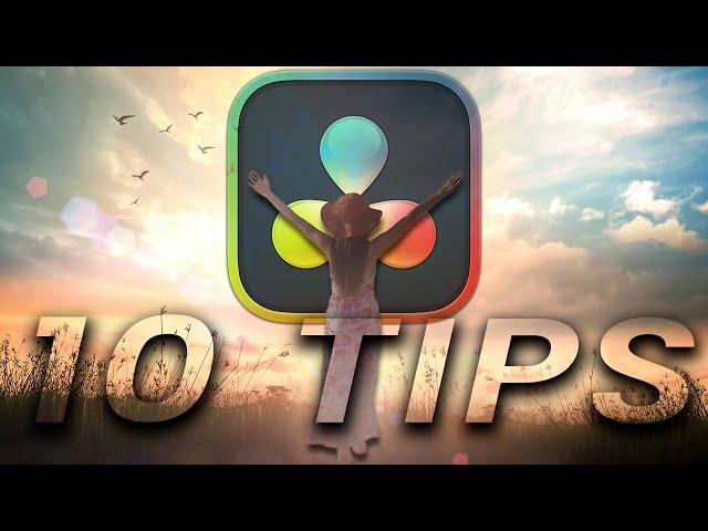 10 DAVINCI RESOLVE Tips You SHOULD KNOW! From Beginner to Pro