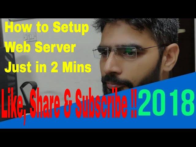 How To Setup Web Server in 2 min From ServerGyan