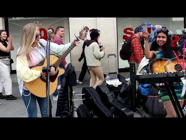 Zoe Clarke is joined by Brinda Irani with some crowd participation for "Little Talks".