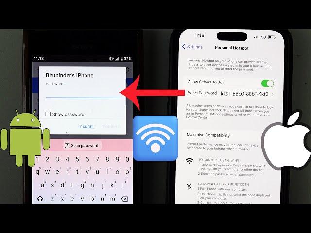 How To Share Internet From iPhone To Android Phone