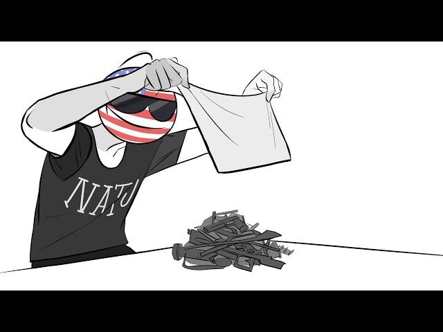 Политические фокусы и не только (countryhumans meme)