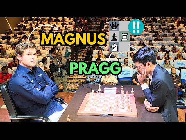 What A Game! Carlsen vs Praggnanandhaa | Tata Steel Chess India Blitz 2024