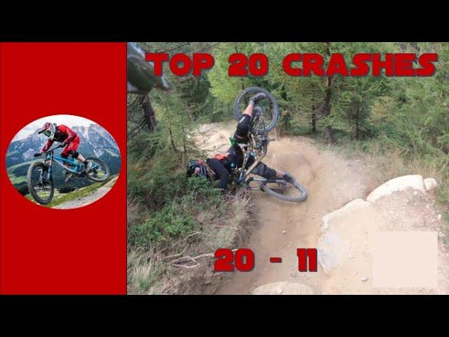 TOP 20 MTB Crash & Fails - 20 - My best Downhill Fails