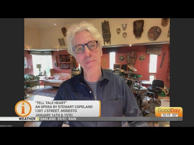 Legendary musician Stewart Copeland