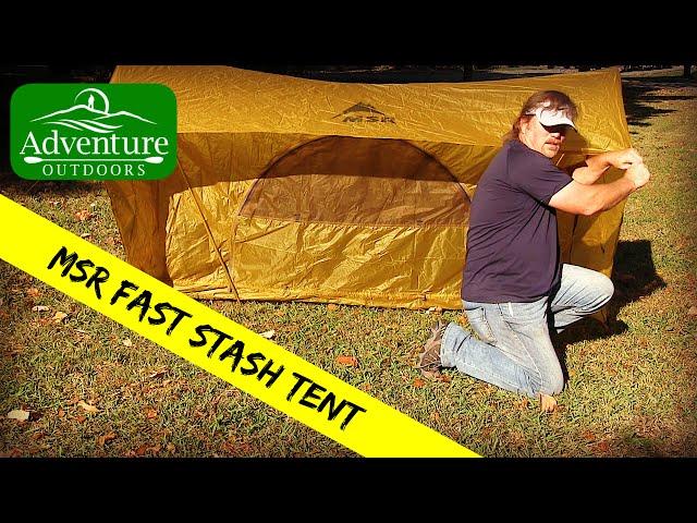 Camping Gear ~ MSR Fast Stash 2 Person Tent ~ Complete Tent Set-Up