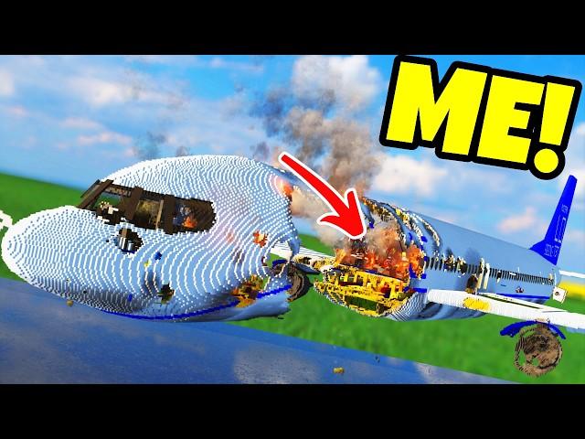 Surviving THE Worst PLANE CRASH EVER! - Teardown Gameplay