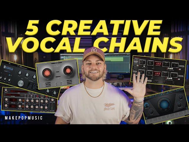 5 Ways To Mix Creative Vocals (5 Unique Vocal Chains For YOUR Mixes) | Make Pop Music