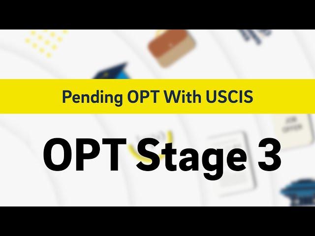 OPT Stage 3 Review: Pending OPT With USCIS