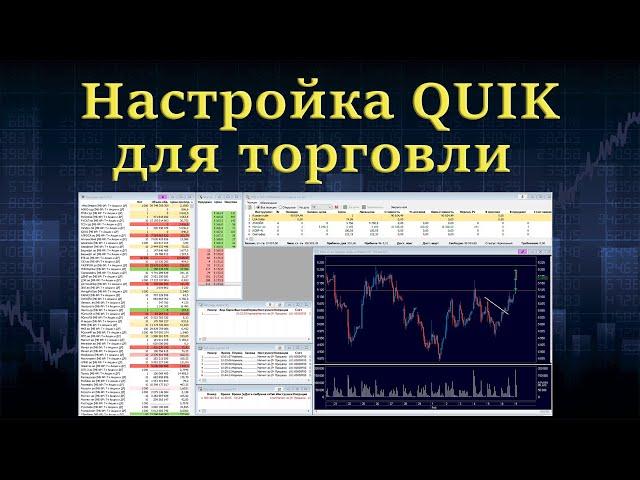 Как настроить квик для торговли акциями и фьючерсами. Настройка QUIK.