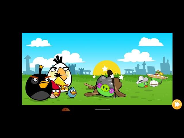 angry birds classic ham em high all levels (3 stars powerup walkthrough)