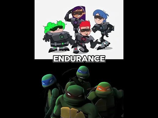 12y old group vs 15y old group #tmnt #cartoon #supernoob #tmnt2012 #hero