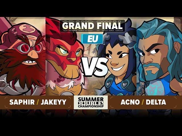 Acno & Delta vs Saphir & Jakeyy - GRAND FINAL - Summer Doubles Championship 2024 - EU 2v2