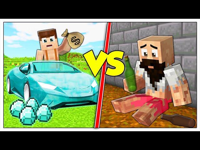 COSA PREFERISCI TRA RICCO E POVERO? - Minecraft ITA